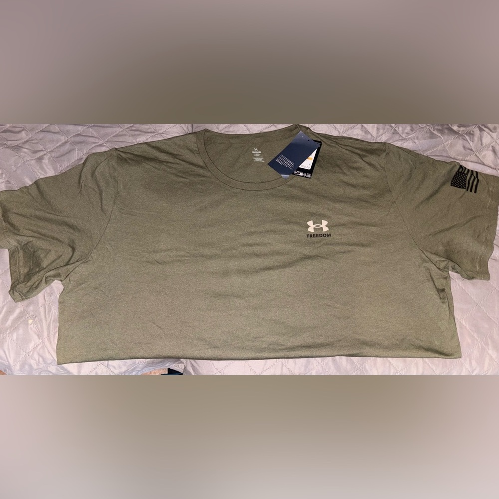 Men’s Under Armour Men's Freedom Olive Tee 4x